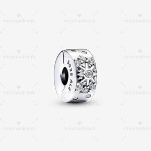 Pandora Sparkling Sun & Crescent Moon Clip Charm